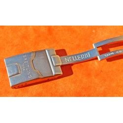 GENUINE BREITLING BRUSHED FOLDING DEPLOYANT CLASP BUCKLE BRACELET S/S 19.80mm SSTEEL