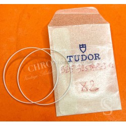 Rolex Tudor Original White Teflons 2 x gaskets seals 33,30mm for Sapphire Crystal B25-325-3-C1