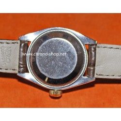 ☆★ MONTRE ROLEX LADY OYSTER PERPETUAL DATE ref 6917 OR ACIER DE 1979 SUR BRACELET CROCODILE ☆★ 