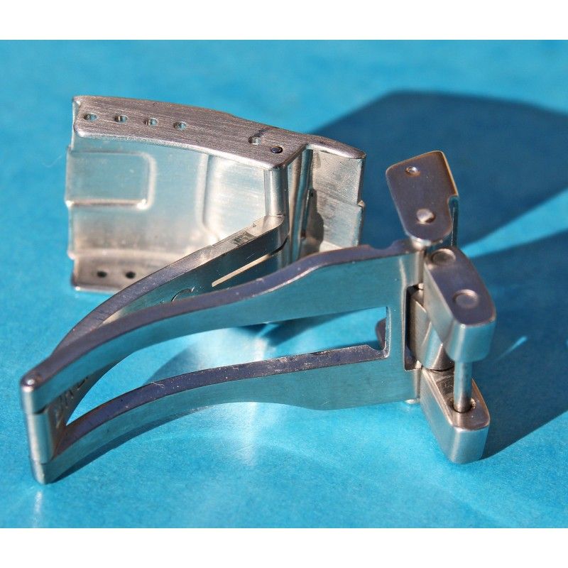 GENUINE BREITLING BRUSHED FOLDING DEPLOYANT CLASP BUCKLE BRACELET S/S 20mm SSTEEL fits 22mm