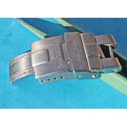 GENUINE BREITLING BRUSHED FOLDING DEPLOYANT CLASP BUCKLE BRACELET S/S 20mm SSTEEL fits 22mm