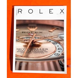 Rolex 2014 Magazine French N°3 Sky-Dweller wristwatches Functions, innovations, Adam Scott, Saros Calendar