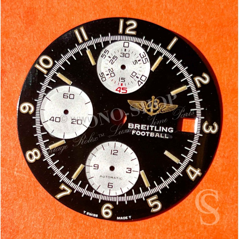 Breitling Rare Collectible 1994 Navitimer Football A13019 Collectible Vintage Watch dial Old Navitimer Cal 13