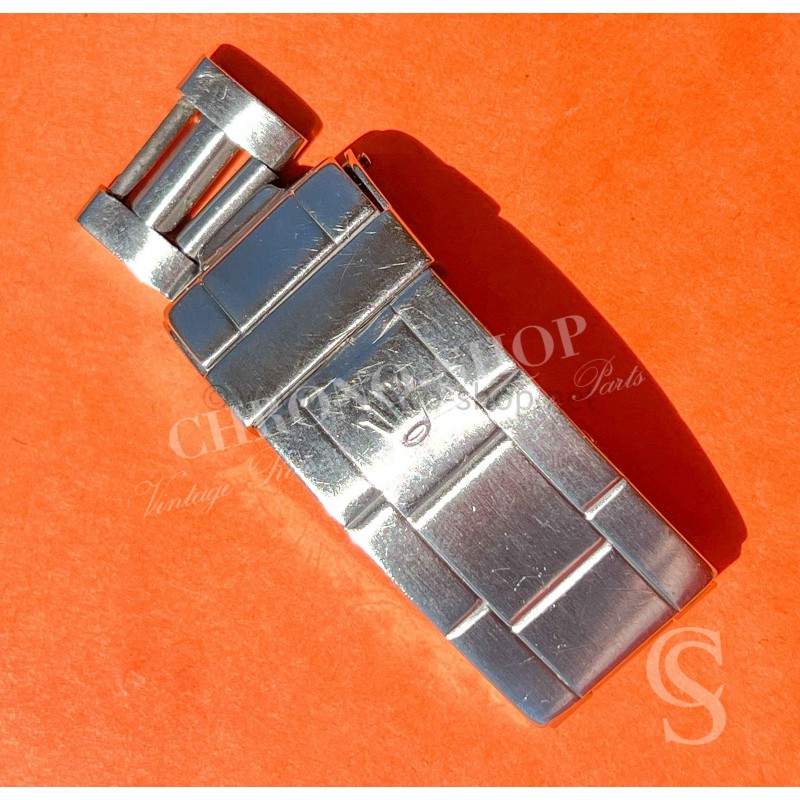 Rolex fermoir déployant acier vintage fliplock Bracelet 93150 code fermoir 1987 Montres Submariner 5513,16800,168000