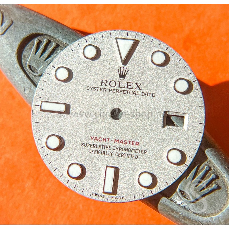 Rolex Genuine Yacht Master 116622,16622 Silver Platinum dial Green Luminova Swiss made part Cal 3135 for sale