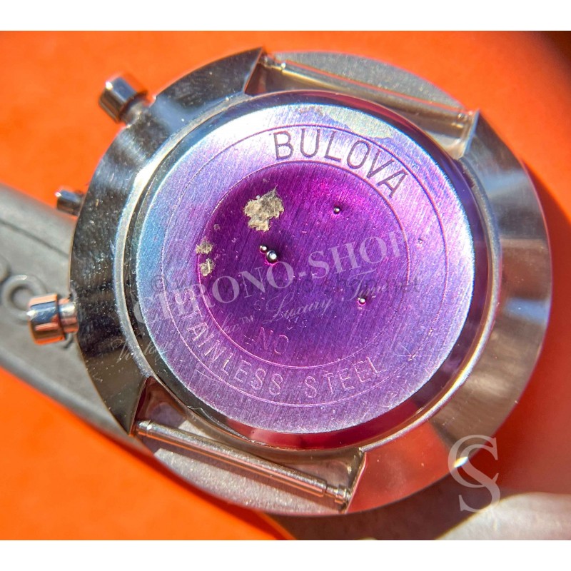 Bulova Original Boitier carrure 43mm acier avec poussoirs Valjoux 7736 Montres Special Edition Chronograph C Stars & Stripes