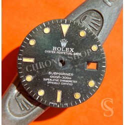 Rolex Vintage Amazing Submariner Date Mark I dial 16800 Submariner date Tritium creamy color cal 3035