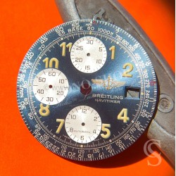 Breitling Original Cadran bleu Chiffres arabes tritium Occasion Montres Old navitimer Chronograph 42mm refs A13322,A13022