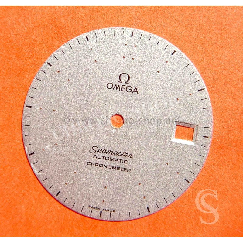 OMEGA Rare vintage cadran argent 28mm montres de plongée Seamaster automatic chronometer