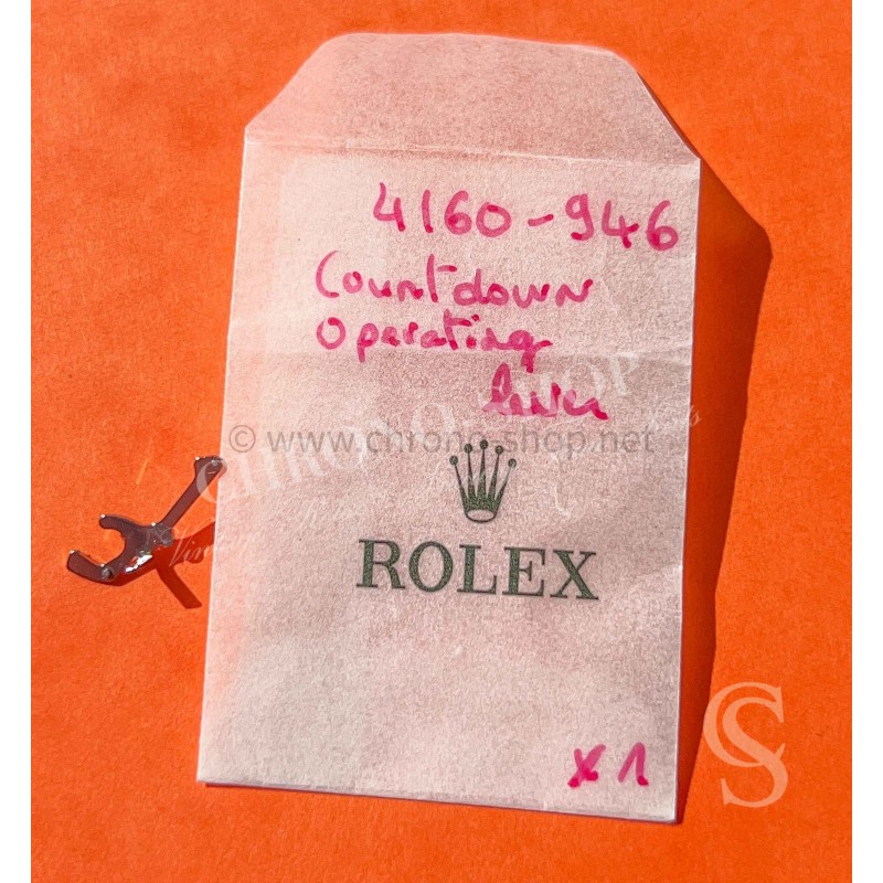 Rolex pièce horlogerie Commande du compte à rebours Cal 4160 Ref 4160-185 montres Yacht-Master II 116681,116680,116688