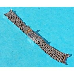 ♛♛ Rarest 50's ROLEX BIG LOGO Bracelets ssteel jubilée 19mm endlinks -First version jubilee !!! ♛♛