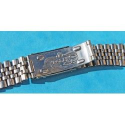 ♛♛ Rarest 50's ROLEX BIG LOGO Bracelets ssteel jubilée 19mm endlinks -First version jubilee !!! ♛♛