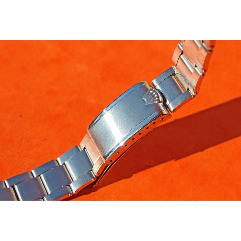 ◄Vintage 1969 20mm ROLEX 7206 riveted S/S OYSTER Bracelet 3.69 5513, 5512, 1680, 5508, 6538, 6536, 5510, GENUINE►