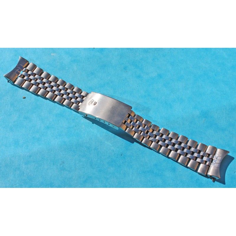50's ROLEX Bracelet ssteel jubilée 19mm endlinks Folded links