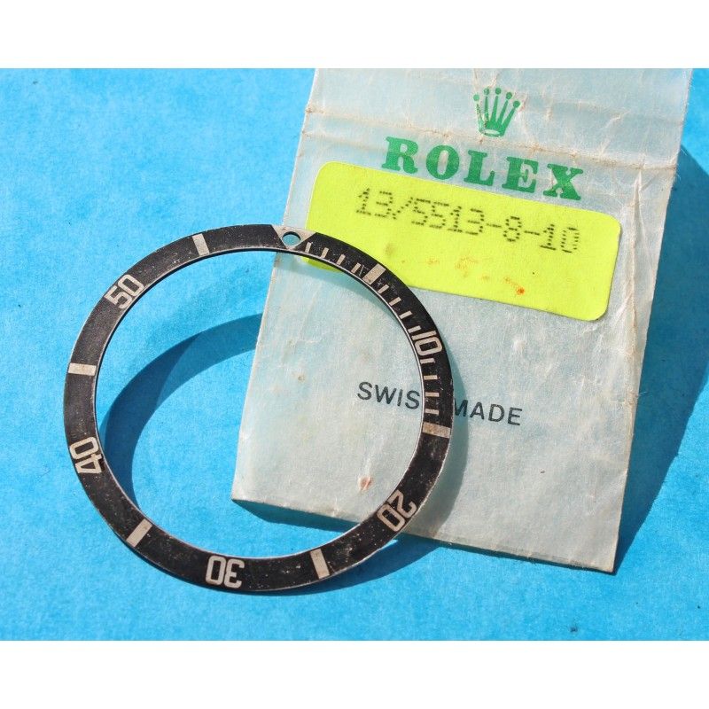 ROLEX SUBMARINER VINTAGE FADED FAT FRONT INSERT 5513, 5512, patiné