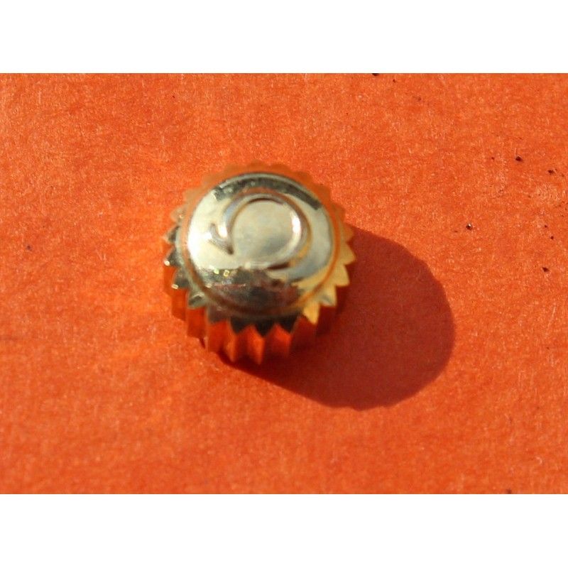 OMEGA VINTAGE WRIST WATCH SCREW CROWN GOLD PLATED 6.30mm 