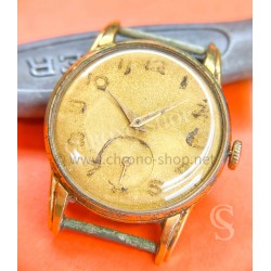 Enicar Montre homme 30mm vintage 1953 Enicar plaquée or jaune version Enicar ultrasonique à restaurer