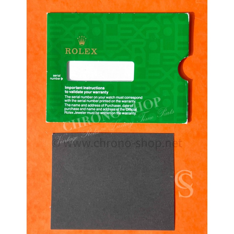 Rolex vintage 80's rangement documents...