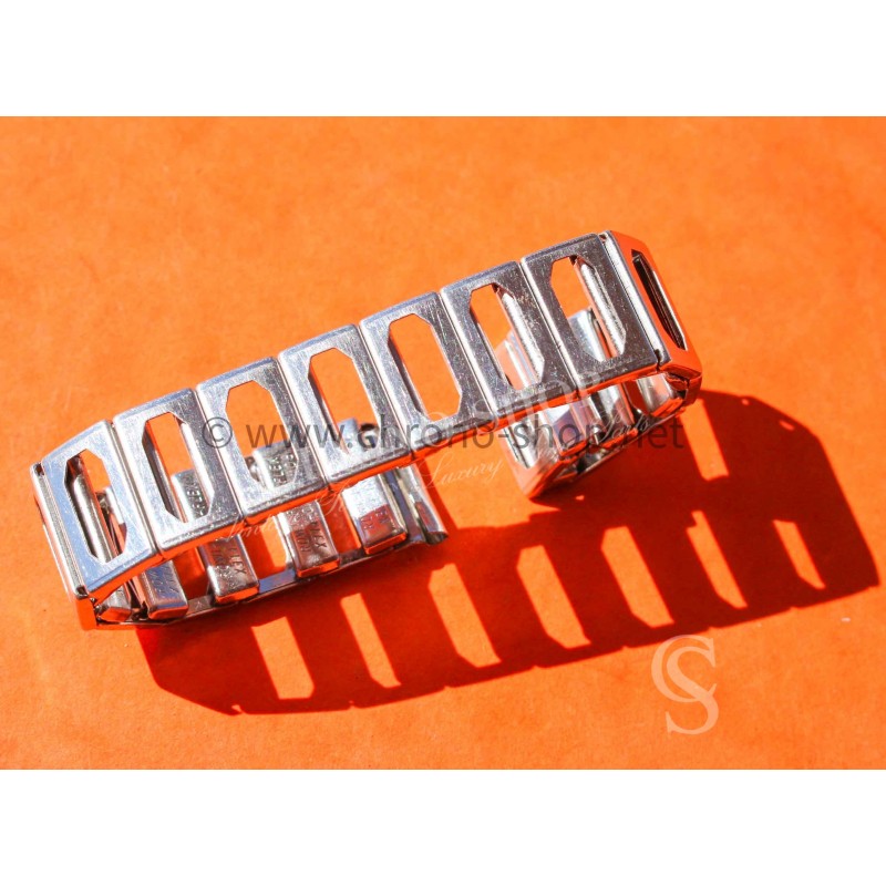 Accessoire Montres horlogerie Vintage Rare 70's Bracelet 17mm Elastique Ressorts Rowi fixoflex Made in Germany