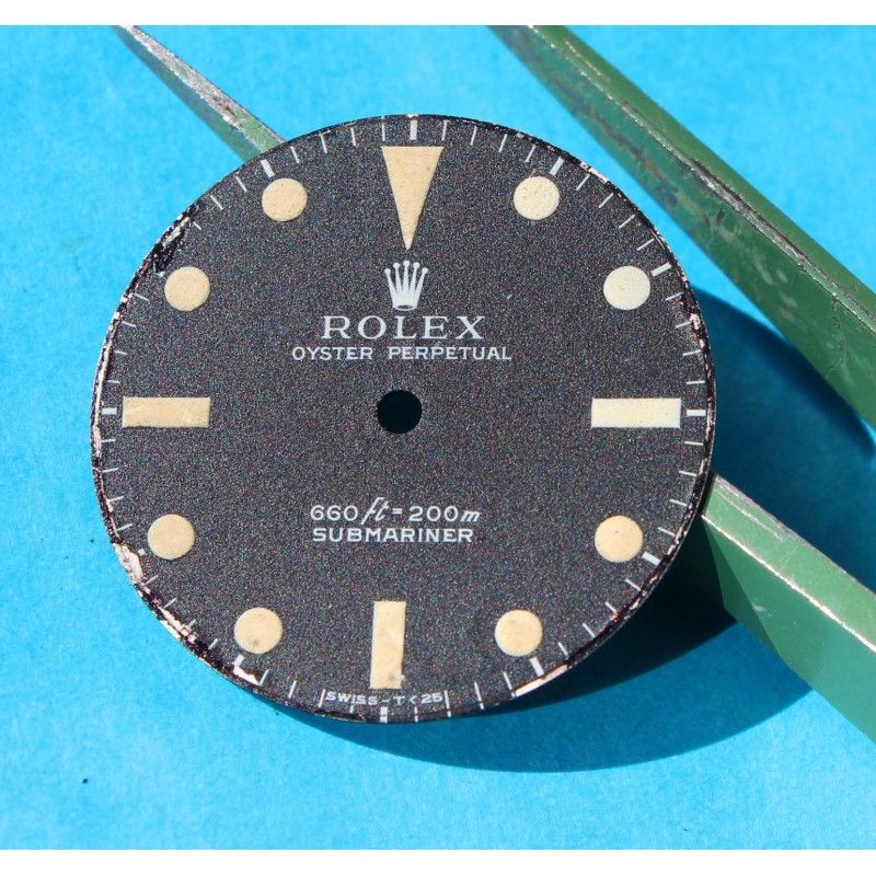 ♛♛ Vintage & Original Rolex Submariner 5513 old style Matte tritium Dial Feets first 1971 SINGER version ♛♛