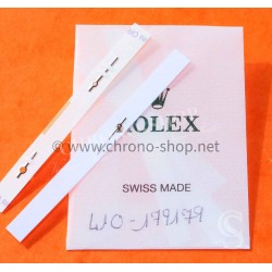 ROLEX 410-179179 Datejust Medium 31mm White gold Hands Superluminova Ref 179179,178240,178274