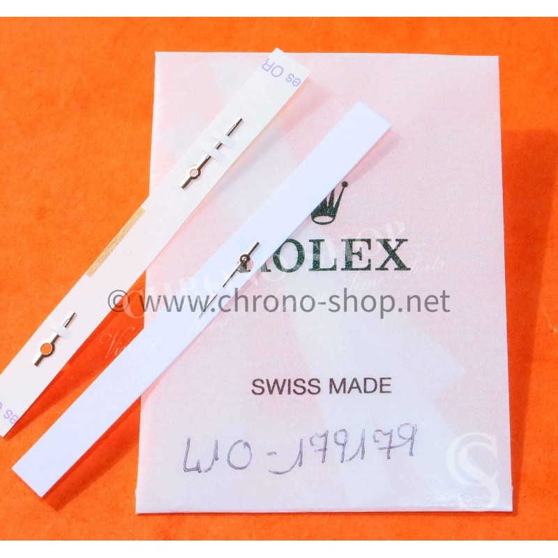 ROLEX 410-179179 Datejust Medium 31mm White gold Hands Superluminova Ref 179179,178240,178274