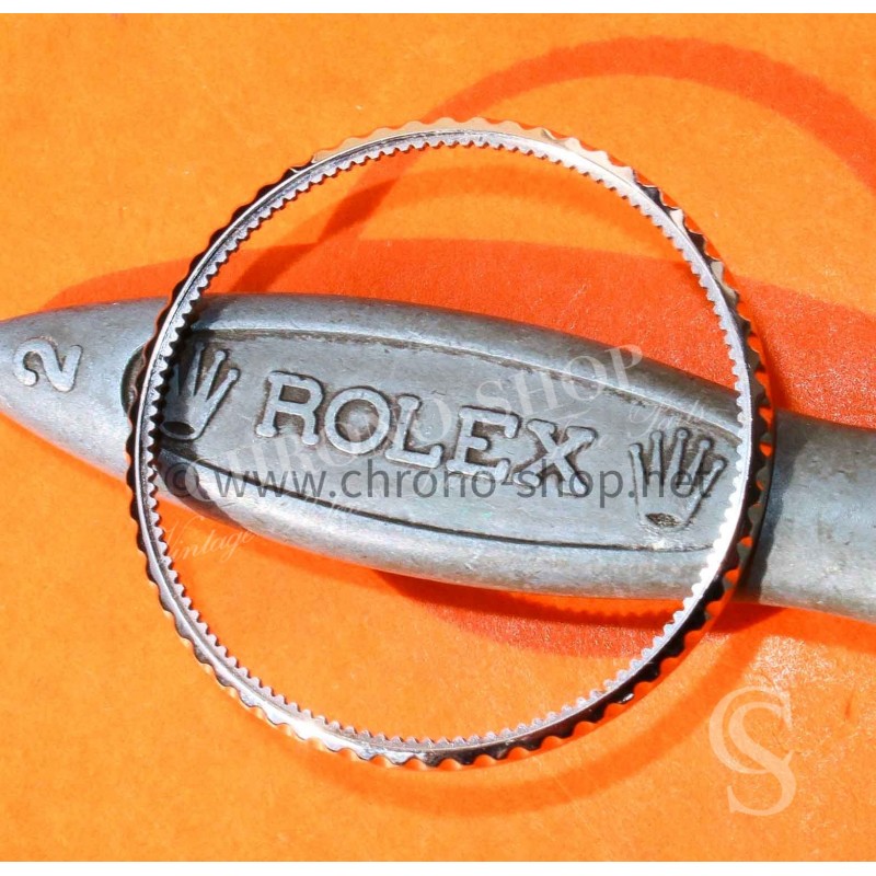 ☆ROLEX LUNETTE ACIER ROTATIVE VINTAGE 16800,168000,16610 MONTRES ROLEX BEZEL INSERT SUBMARINER DATE☆★