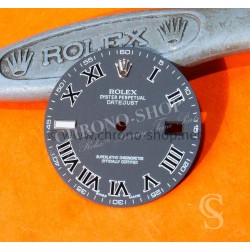 ROLEX RARE CADRAN GRIS ROMAINS CIRCULAIRES MONTRES OYSTER DATEJUST II 116300, 116334