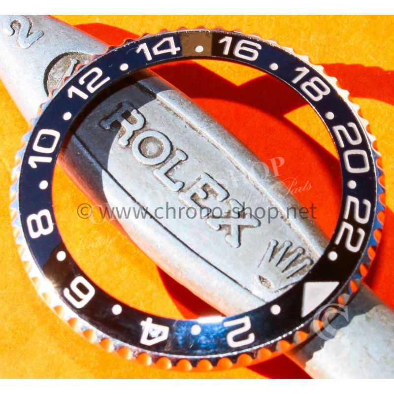 Rolex lunette bidirectionnelle céramique Cerachrom montres hommes GMT MASTER II ref 116710 Authentique accessoire montres