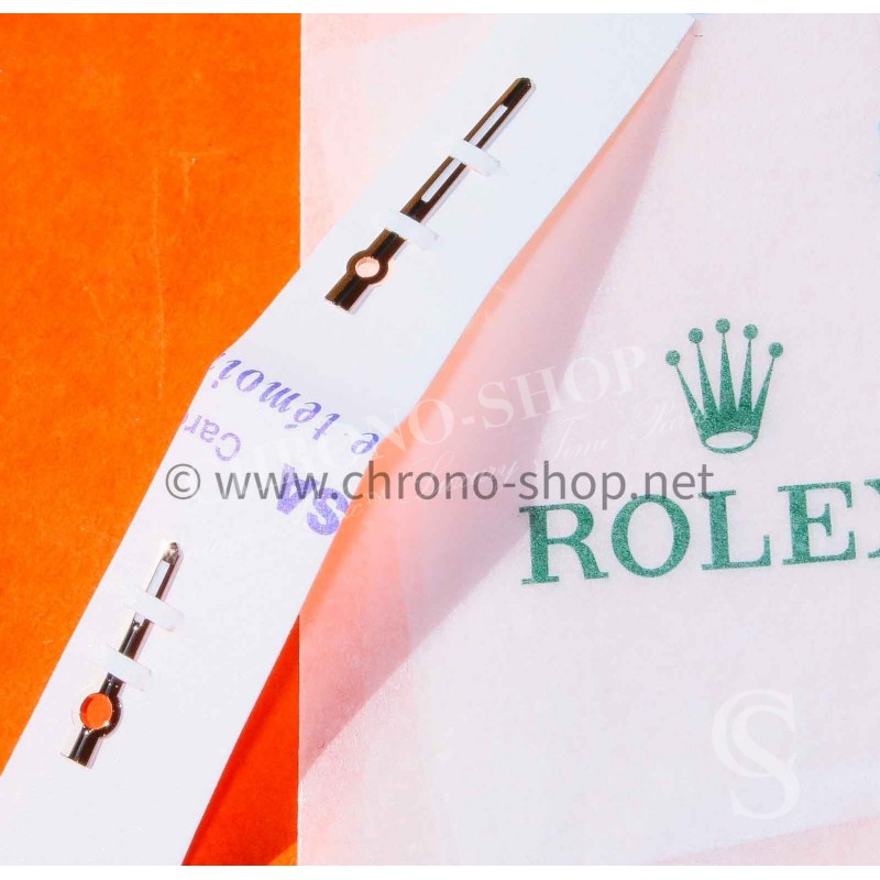 Rolex Aiguilles heures minutes Or blanc luminova 410-116520 montres Rolex Daytona 116509,116519,116520,116528 Cal 4130