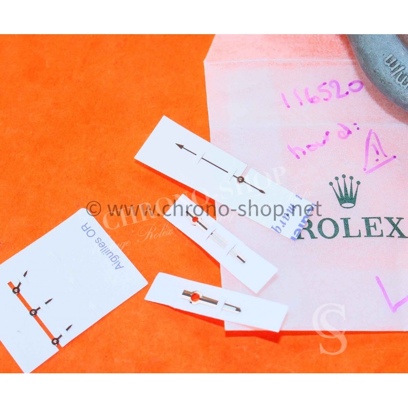 Rolex Jeu Aiguilles Or blanc luminova montres Rolex Cosmograph Daytona 116509,116519,116520 Cal 4130