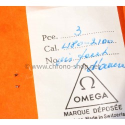 Omega Pièces détachées horlogerie montres Vintages Fourniture 480-2100 Vis pour pont d'ancre calibres 480