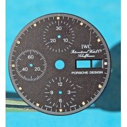 RARE IWC PORSCHE DESIGN BLACK DIAL REF 3702 DAY DATE CHRONOGRAPH 29.50mm