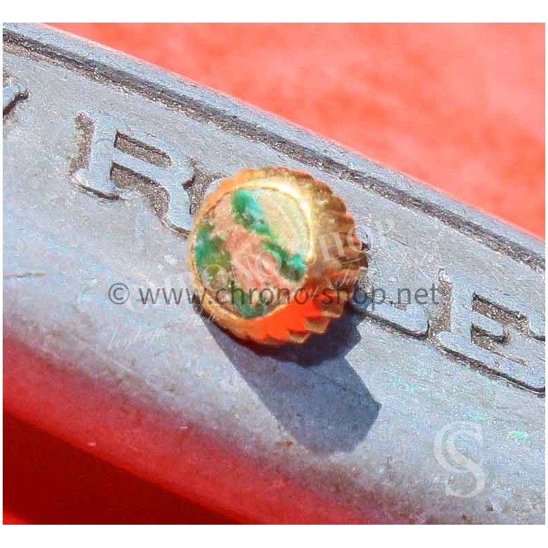 ROLEX RARE VINTAGE & RARE COURONNE MONTRES ROLEX OYSTER OR JAUNE Ø5.30mm Twinlock ref 24-480-8