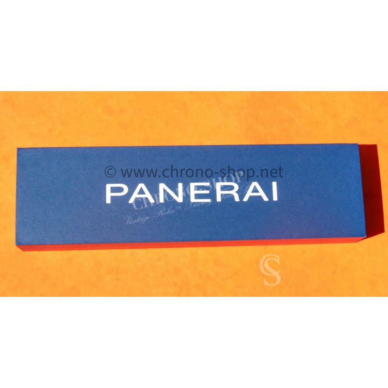 PANERAI OFFICINE AUTHENTIQUE BOITE, ECRIN POUR ACCESSOIRES BRACELET MONTRES LUMINOR, RADIOMIR, SUBMERSIBLE, MARINA
