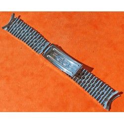 1967 Big Logo Cornet Crown clasp 6251H Rolex 19mm Watch Band Bracelet folded links Engraved 3-67