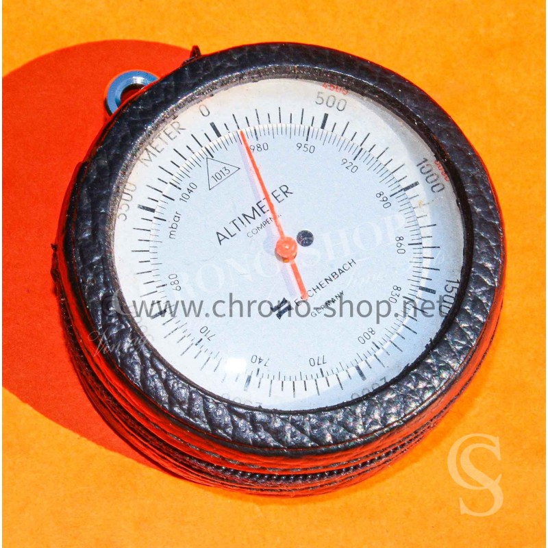 Vintage Mountaineering Altimeter barometric scale from 650 - 1040 millibars by Eschenbach 1970s