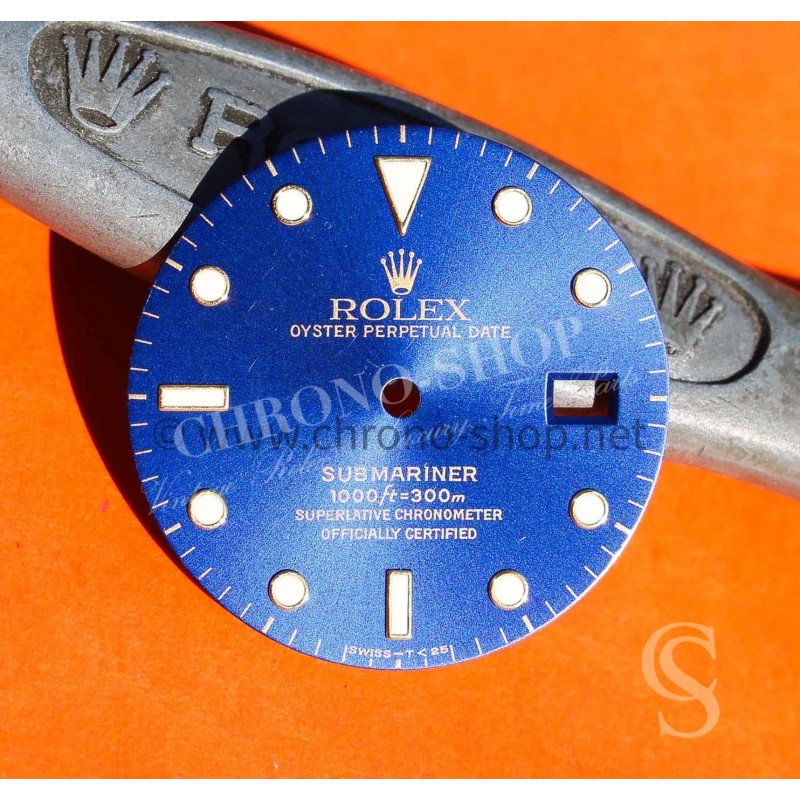 ROLEX SUBMARINER DATE WATCH TRITIUM T25 DIAL BLUE COLOR 16613,16618,16803,16808 CAL.3035,3135