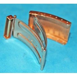Rare & Genuine Omega 1960-70s PINK GOLD MASSIVE 750/000 Mens Bracelet Deployant Buckle Clasp for leather bracelets