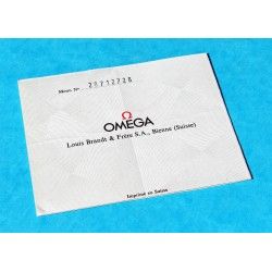 AUTHENTIQUE CERTIFICAT DE HAUTE PRECISION PAPIER OMEGA CONSTELLATION