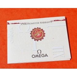 NEW Genuine Omega Seamaster, speedmaster, constellation Professional watches Chronometer Warranty Certificate Card Paper