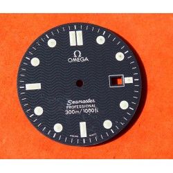 CADRAN OMEGA SEAMASTER PROFESSIONAL CHRONOMETER DATE JAMES BOND 007 BLEU FONCE 30.50mm