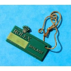 Vintage Genuine Rolex Date-Just Large Crown Tag 1960s / 1980s for ref 1600, 1601, 1603, 1607, 1625, 1630, 6305, 6518, 6604, 6605