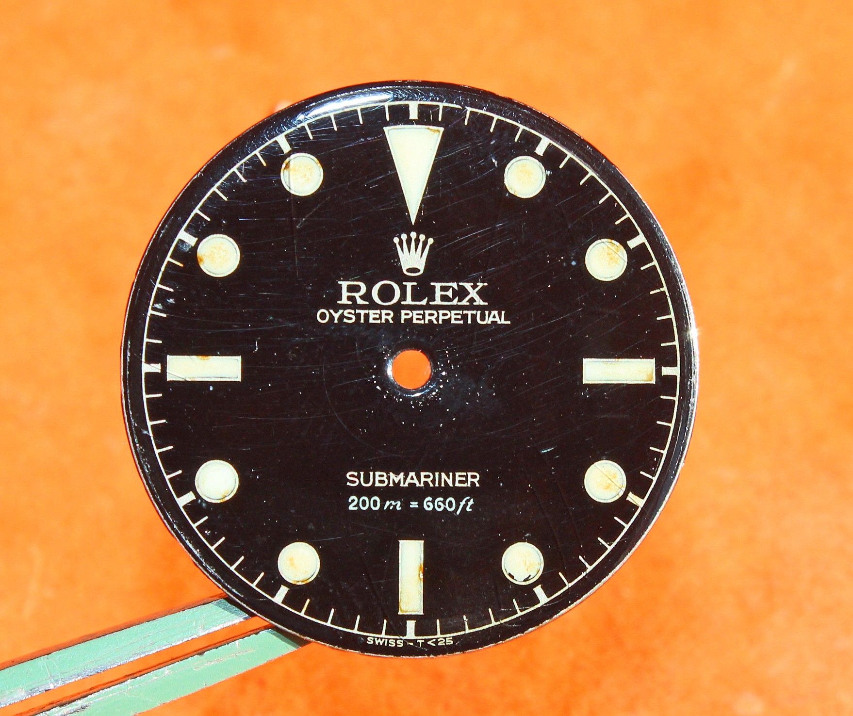 rolex t25 dial