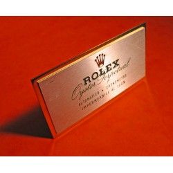 PLAQUE ROLEX GOODIES OYSTER PERPETUAL COLLECTION