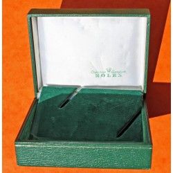 Rare Anniversary 1926-1976 VINTAGE GREEN LEATHER ROLEX BOX 50th Years Of The Rolex Oyster Anniversary ref 11.00.2 