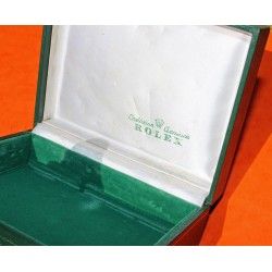 Rare Anniversary 1926-1976 VINTAGE GREEN LEATHER ROLEX BOX 50th Years Of The Rolex Oyster Anniversary ref 11.00.2 