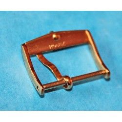 RARE & AUTHENTIQUE BOUCLE ARDILLON ROLEX PLAQUE OR EN 16mm / 18mm pour bracelets cuir 20mm