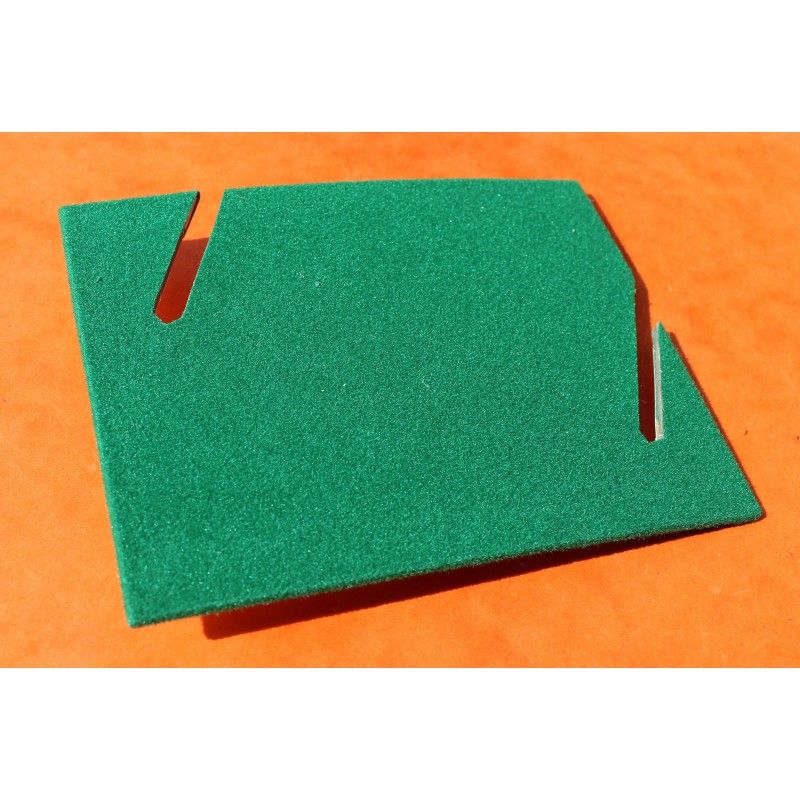 Vintage Genuine old Velevet Green Felt Insert For 70-80's Rolex Box, boxset, inner display