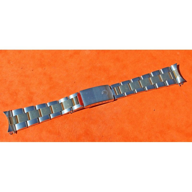 ★★ New & Unworn Rolex Date/ Datejust 18Kt -ssteel 19mm Oyster tutone Bracelet 78353-18 With 457B Ends links, endlinks ★★